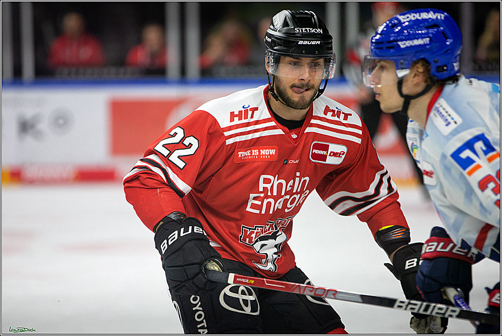 PENNY DEL; Koelner Haie-Adler Mannheim; Koeln, 21.03.2023